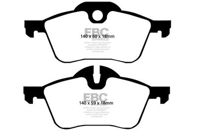 DP51388NDX EBC Brakes Комплект тормозных колодок, дисковый тормоз