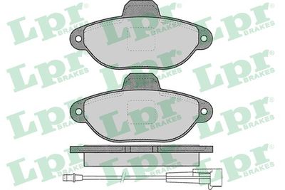 05P1262 LPR Комплект тормозных колодок, дисковый тормоз
