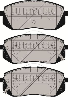 JCP028 JURATEK Комплект тормозных колодок, дисковый тормоз