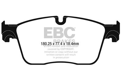 DP32253C EBC Brakes Комплект тормозных колодок, дисковый тормоз