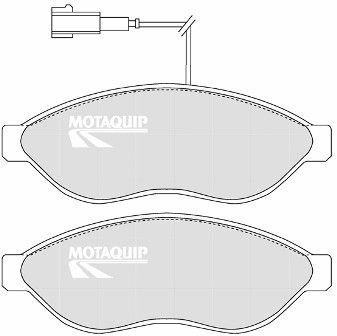 LVXL1337 MOTAQUIP Комплект тормозных колодок, дисковый тормоз