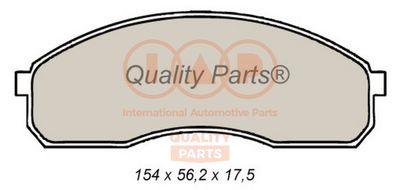 70421082 IAP QUALITY PARTS Комплект тормозных колодок, дисковый тормоз