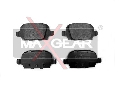 190451 MAXGEAR Комплект тормозных колодок, дисковый тормоз