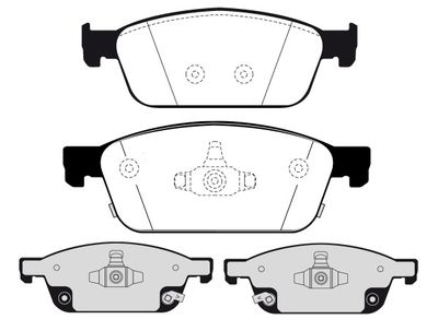 RA10291 RAICAM Комплект тормозных колодок, дисковый тормоз