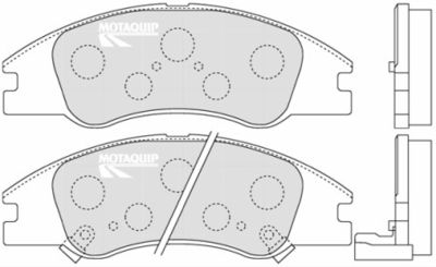 LVXL1232 MOTAQUIP Комплект тормозных колодок, дисковый тормоз