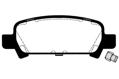 RA05570 RAICAM Комплект тормозных колодок, дисковый тормоз