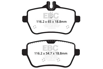 DP22180 EBC Brakes Комплект тормозных колодок, дисковый тормоз