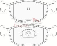 ADB0735 COMLINE Комплект тормозных колодок, дисковый тормоз