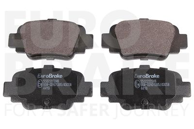 5502222246 EUROBRAKE Комплект тормозных колодок, дисковый тормоз