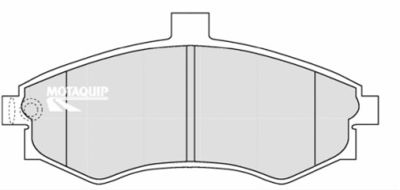 LVXL1190 MOTAQUIP Комплект тормозных колодок, дисковый тормоз