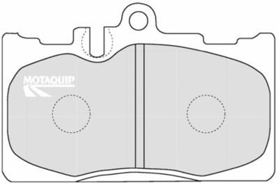 LVXL1205 MOTAQUIP Комплект тормозных колодок, дисковый тормоз