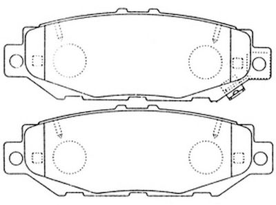 FP0572 FIT Комплект тормозных колодок, дисковый тормоз