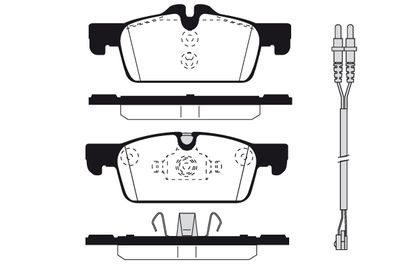 RA10420 RAICAM Комплект тормозных колодок, дисковый тормоз