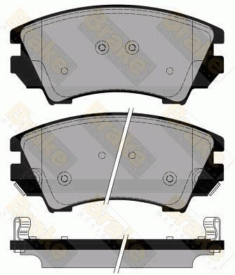 PA1778 Brake ENGINEERING Комплект тормозных колодок, дисковый тормоз