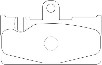 FP0871 FIT Комплект тормозных колодок, дисковый тормоз