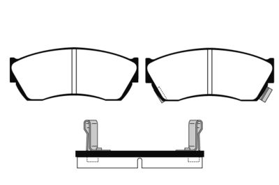 RA05630 RAICAM Комплект тормозных колодок, дисковый тормоз