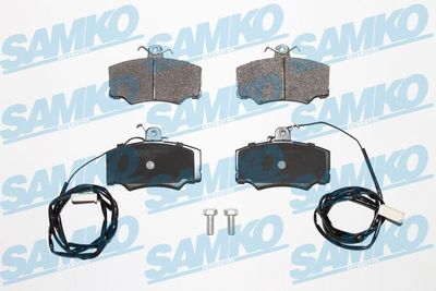 5SP316 SAMKO Комплект тормозных колодок, дисковый тормоз