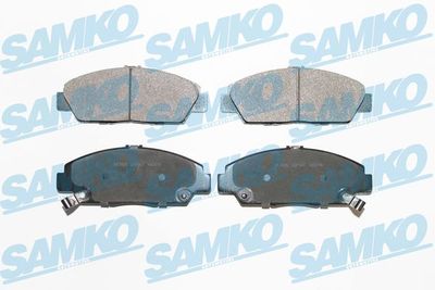 5SP567 SAMKO Комплект тормозных колодок, дисковый тормоз