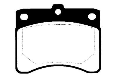 RA04370 RAICAM Комплект тормозных колодок, дисковый тормоз