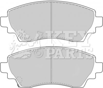 KBP1768 KEY PARTS Комплект тормозных колодок, дисковый тормоз