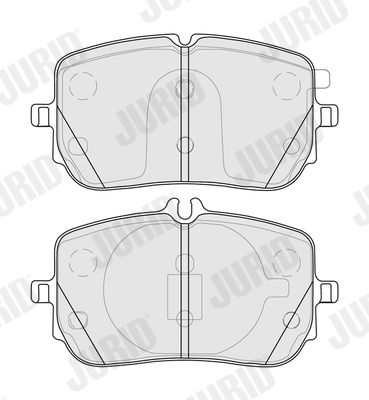 574036J JURID Комплект тормозных колодок, дисковый тормоз