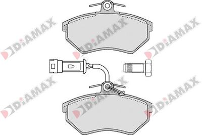 N09340 DIAMAX Комплект тормозных колодок, дисковый тормоз