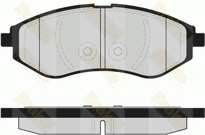 PA1600 Brake ENGINEERING Комплект тормозных колодок, дисковый тормоз