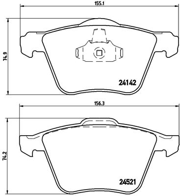 FK20129 KAISHIN Комплект тормозных колодок, дисковый тормоз