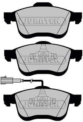 JCP4184 JURATEK Комплект тормозных колодок, дисковый тормоз