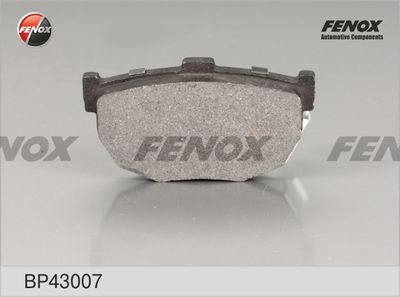 BP43007 FENOX Комплект тормозных колодок, дисковый тормоз