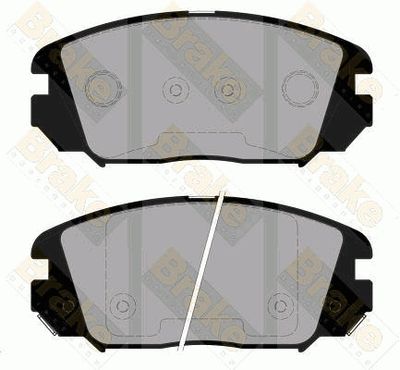 PA1824 Brake ENGINEERING Комплект тормозных колодок, дисковый тормоз