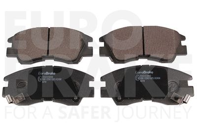 5502223006 EUROBRAKE Комплект тормозных колодок, дисковый тормоз