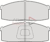 ADB0409 COMLINE Комплект тормозных колодок, дисковый тормоз