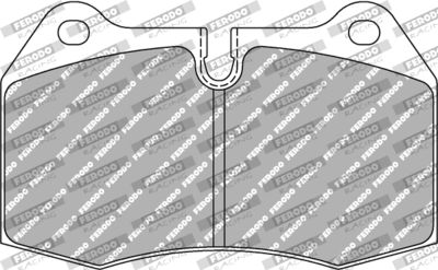 FCP1561H FERODO RACING Комплект тормозных колодок, дисковый тормоз