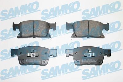 5SP2129 SAMKO Комплект тормозных колодок, дисковый тормоз