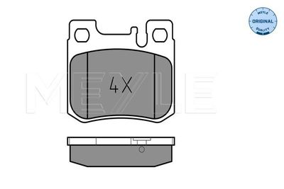 0252130115 MEYLE Комплект тормозных колодок, дисковый тормоз