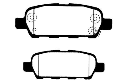 RA05260 RAICAM Комплект тормозных колодок, дисковый тормоз