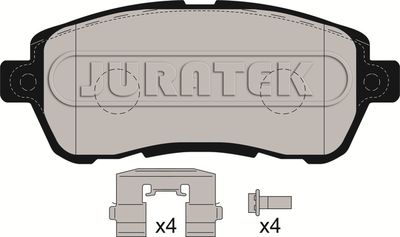 JCP8211 JURATEK Комплект тормозных колодок, дисковый тормоз