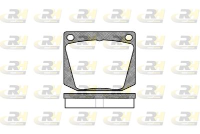 203800 ROADHOUSE Комплект тормозных колодок, дисковый тормоз