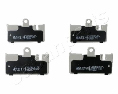 PP222AF JAPANPARTS Комплект тормозных колодок, дисковый тормоз