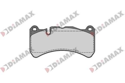 N09816 DIAMAX Комплект тормозных колодок, дисковый тормоз