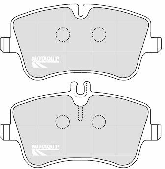 LVXL1076 MOTAQUIP Комплект тормозных колодок, дисковый тормоз