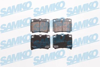 5SP1029 SAMKO Комплект тормозных колодок, дисковый тормоз