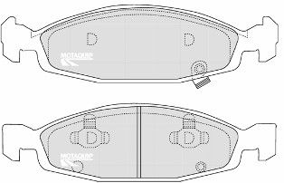 LVXL1050 MOTAQUIP Комплект тормозных колодок, дисковый тормоз