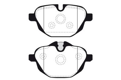 RA10110 RAICAM Комплект тормозных колодок, дисковый тормоз