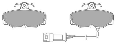 FBP0526 FREMAX Комплект тормозных колодок, дисковый тормоз
