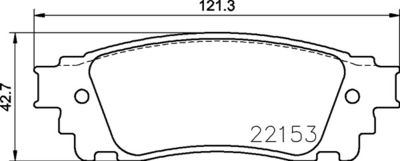 P83166 BREMBO Комплект тормозных колодок, дисковый тормоз