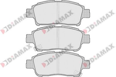 N09693 DIAMAX Комплект тормозных колодок, дисковый тормоз