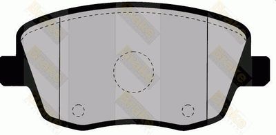 PA1462 Brake ENGINEERING Комплект тормозных колодок, дисковый тормоз