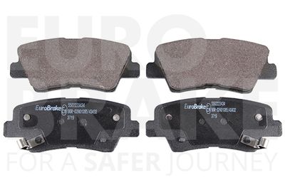 5502223434 EUROBRAKE Комплект тормозных колодок, дисковый тормоз